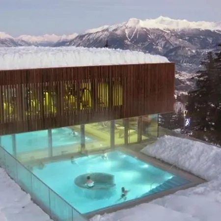 In Anzere, An Der Skipiste Anzère