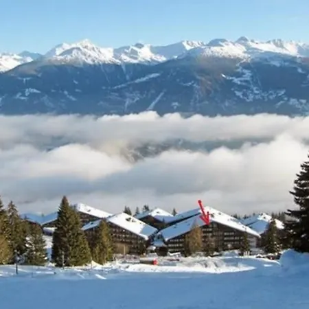 In Anzere, An Der Skipiste *